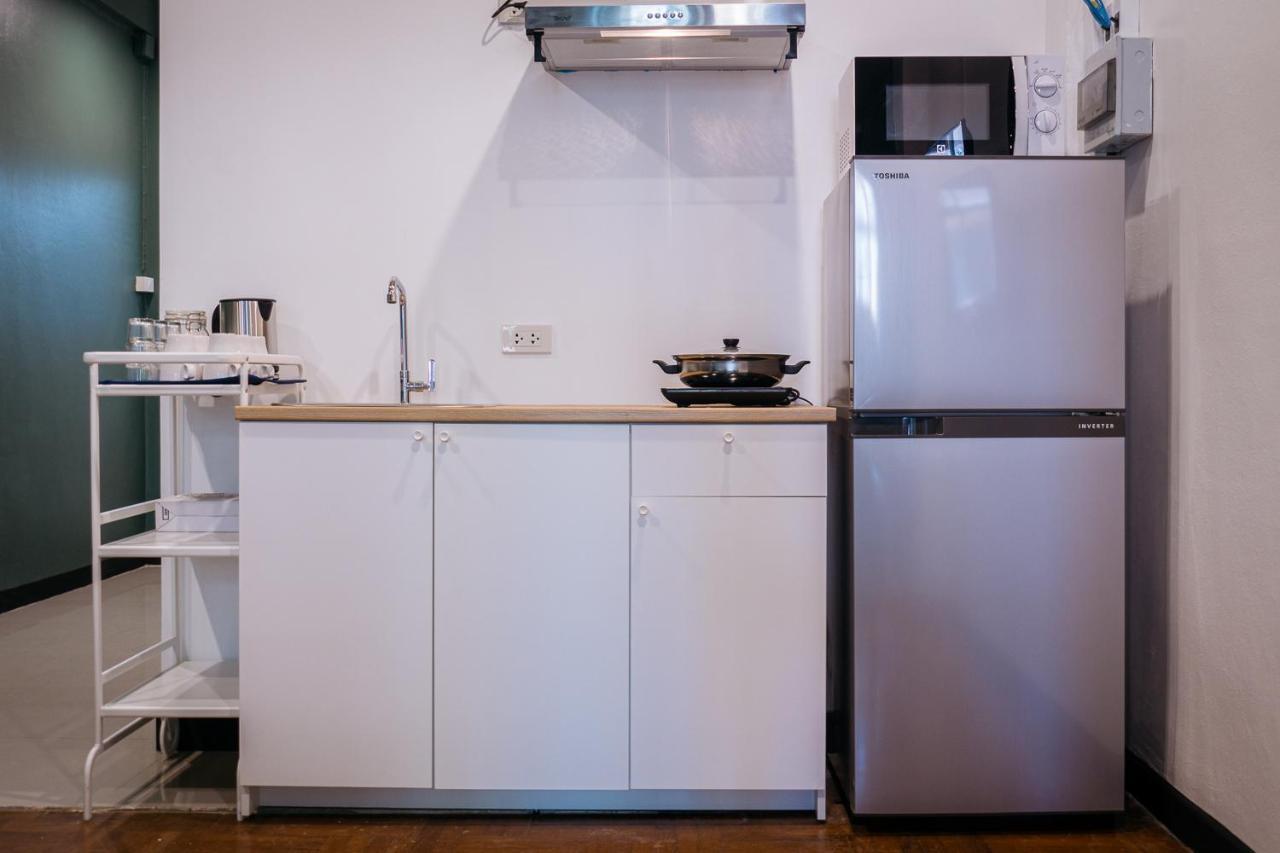 T3 Two Bedrooms Wifi Full Kitchen 1 Min To Bts Bangkok Luaran gambar