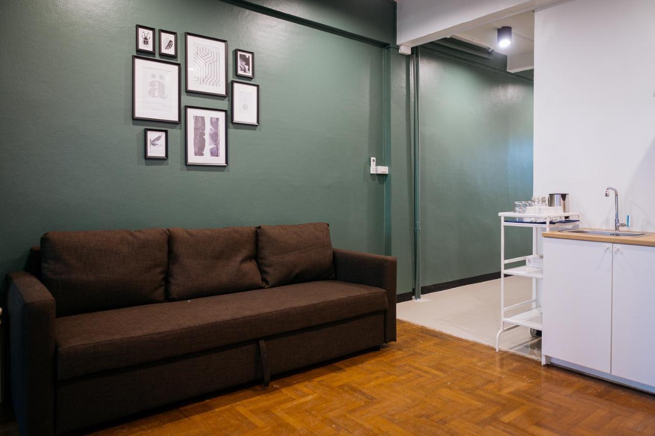 T3 Two Bedrooms Wifi Full Kitchen 1 Min To Bts Bangkok Luaran gambar